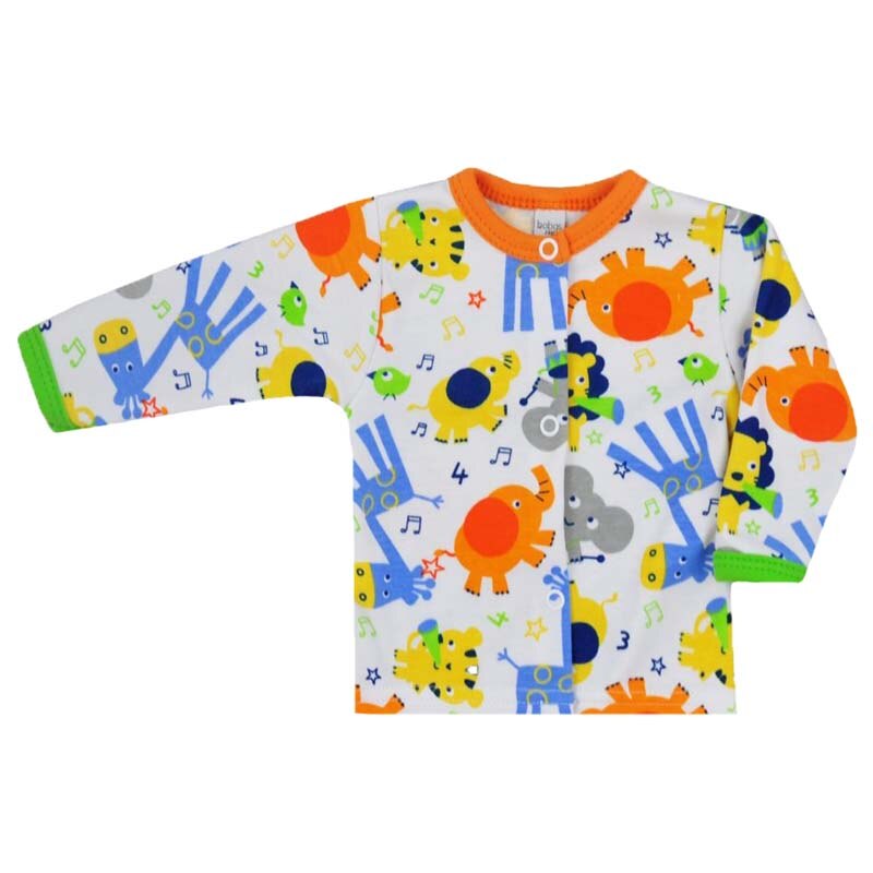Bluza maneca lunga bebelusi Koala Zoo Multicolor