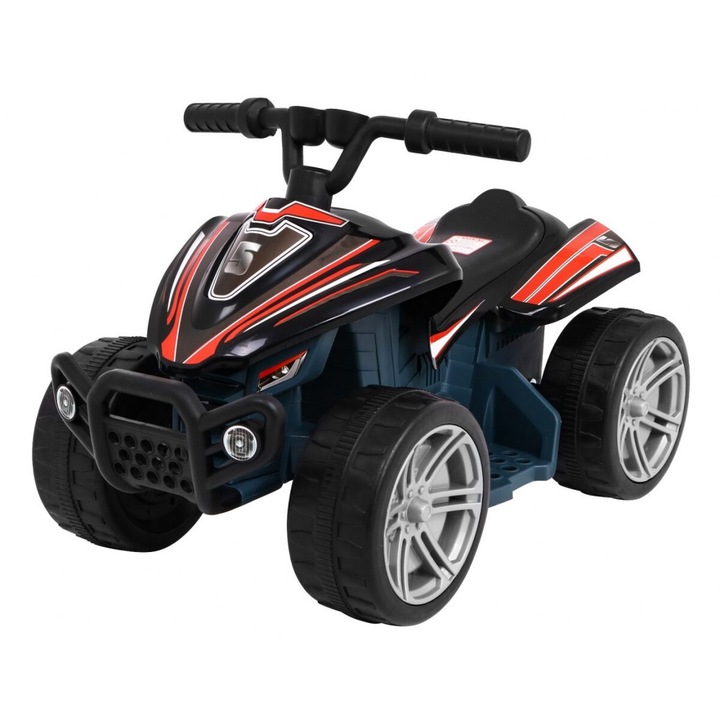 Atv electric Little Monster 1-3 ani, negru