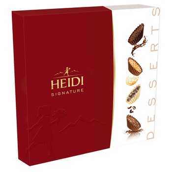 Praline asortate din ciocolata Heidi Signature Desserts 180 gr. Praline asortate din ciocolata Heidi Signature Desserts 180 gr.