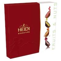 Praline asortate din ciocolata Heidi Signature Fruits & Nuts 180 gr.