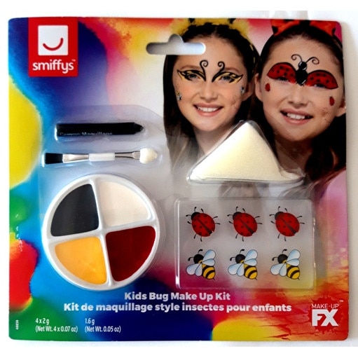 Kit de machiaj de buburuza si albinuta