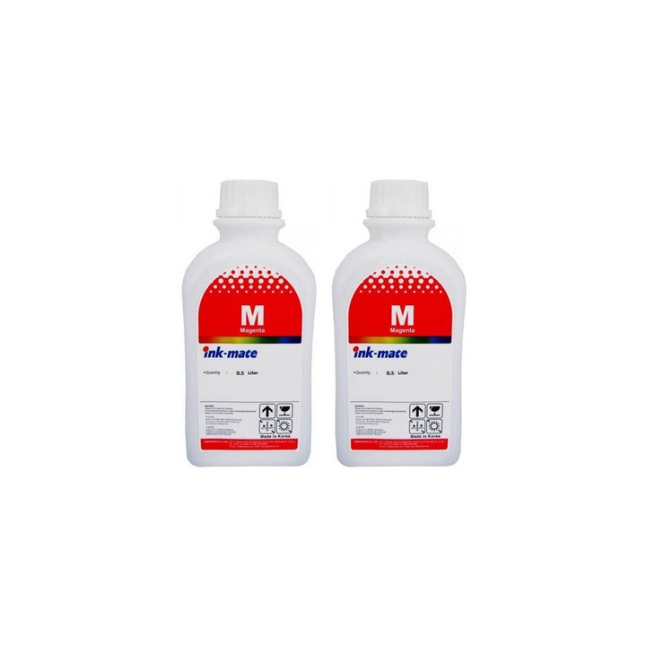 Batch Tintás üveg Ink-Mate HP (28) 2x500ml C8728AE Bíborvörös
