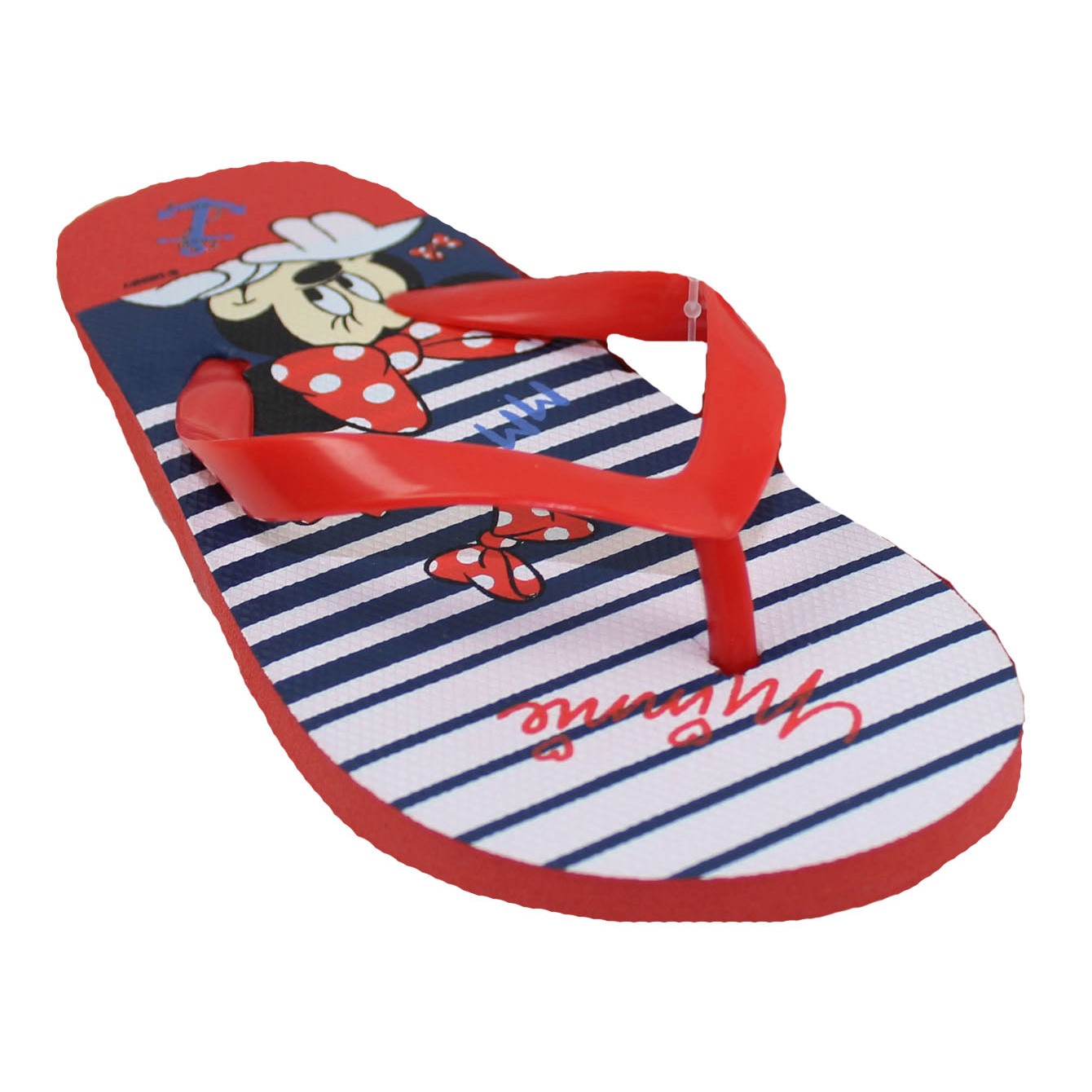Papuci flip-flop, Minnie cu ancora
