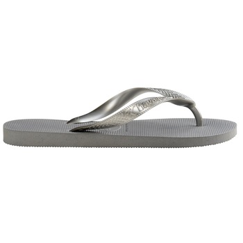 Slapi Havaianas Top Tiras Steel Grey, Argintiu Slapi Havaianas Top Tiras Steel Grey, Argintiu