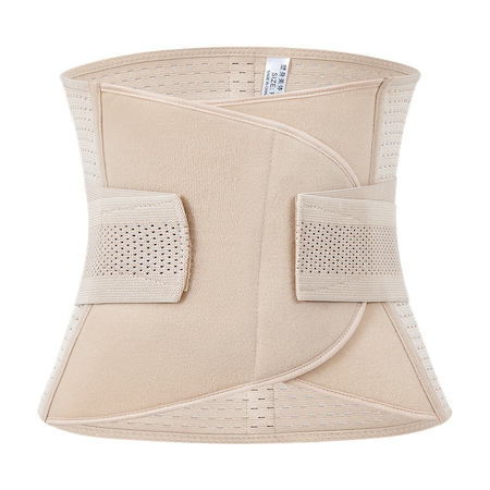 Centura abdominala postnatala, 94 x 23 cm, Spandex, Bej