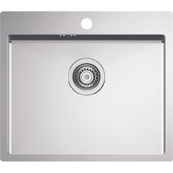 Chiuveta bucatarie Alveus Quarto 10, 550x480 mm, adancime cuva 190 mm, sifon inclus, Inox Chiuveta bucatarie Alveus Quarto 10, 550x480 mm, adancime cuva 190 mm, sifon inclus, Inox