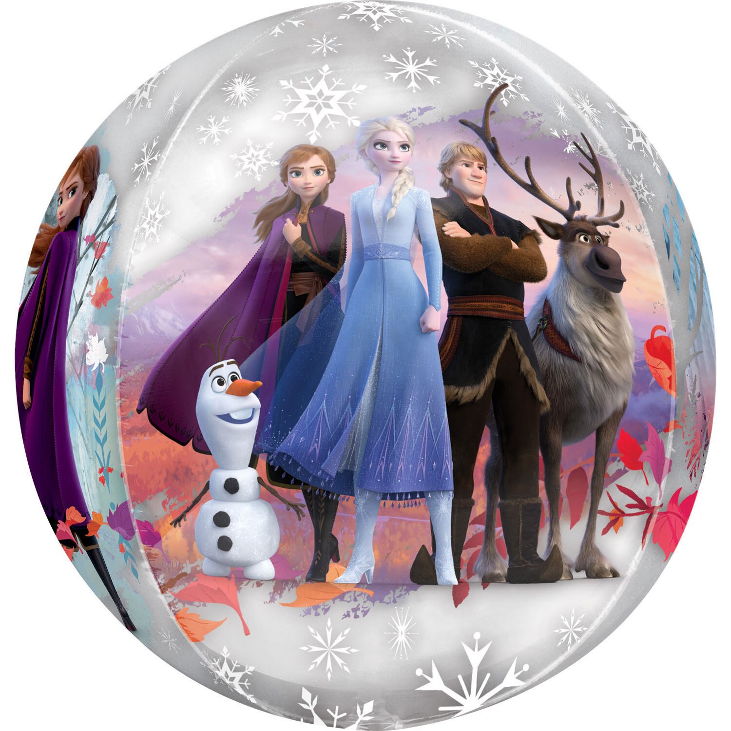 Balon folie Orbz frozen 4 fete, 38x40cm, AMS 40391 01