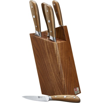 Set 5 cutite cu suport Richardson Sheffield Scandi, inox, lemn Set 5 cutite cu suport Richardson Sheffield Scandi, inox, lemn
