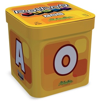 Joc cu zaruri-ABC, formeaza cuvinte, CreativaMente Multicolor Joc cu zaruri-ABC, formeaza cuvinte, CreativaMente Multicolor