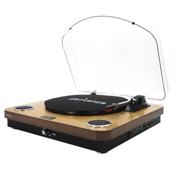 Pick-up all-in-one aiwa stereo, bluetooth, card SD, cititor USB, radio FM, telecomanda Pick-up all-in-one aiwa stereo, bluetooth, card SD, cititor USB, radio FM, telecomanda