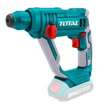 Ciocan rotopercutor TOTAL, 20V, 1.5J, 900RPM, Nu include acumulator si incarcator Ciocan rotopercutor TOTAL, 20V, 1.5J, 900RPM, Nu include acumulator si incarcator