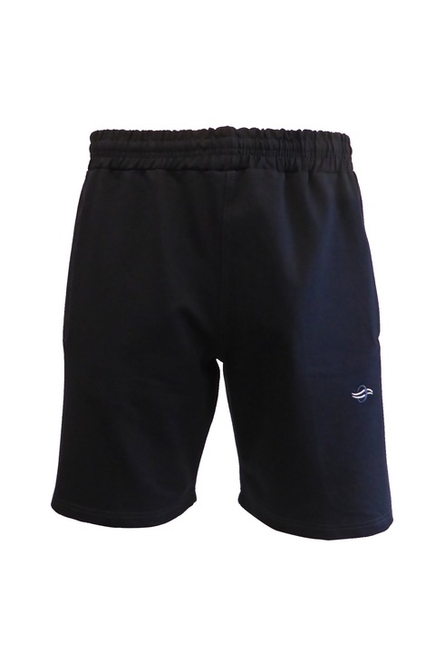 Bermude barbat, cu 2 buzunare laterale cu fermoare si 1 buzunar cu fermoar pe spate, Albastru