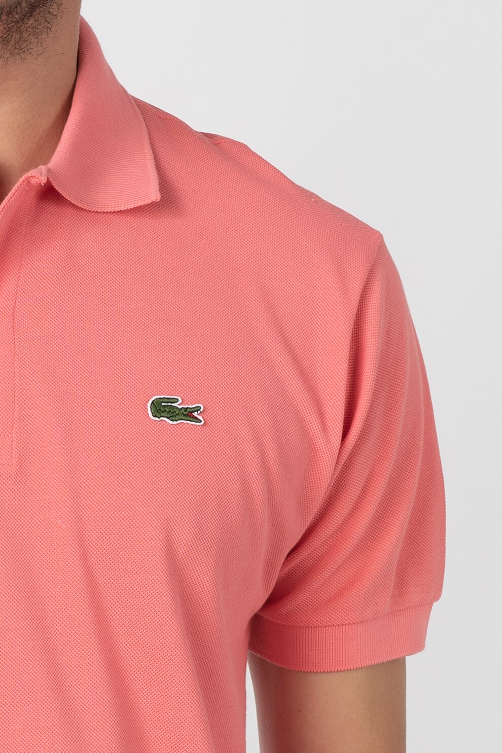 Lacoste Teniska Ot Pike S Yaka Pastelnorozov 3 Emag Bg