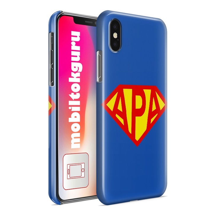 Apák napjára - Szuper apa iPhone 5s telefontok tok hátlap 1