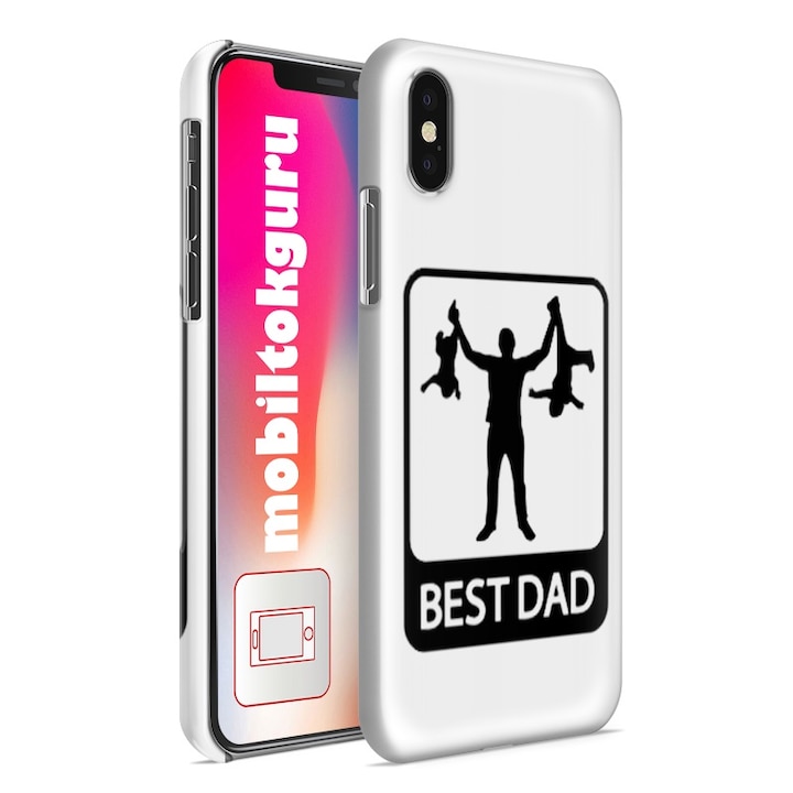 Apák napjára - Best dad Samsung Samsung Galaxy A5 2018 telefontok tok hátlap 1