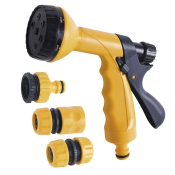 Set pistol pentru stropit gradina FERRO, 6 jeturi Set pistol pentru stropit gradina FERRO, 6 jeturi