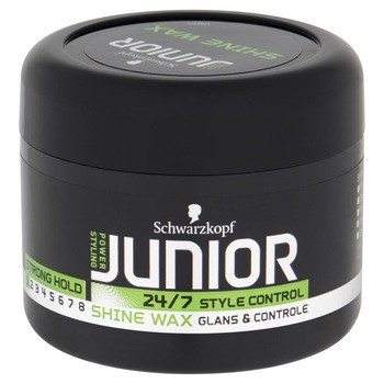 Ceara de par Schwarzkopf Junior Shine Nr.1 Strong Hold, 50 ml Ceara de par Schwarzkopf Junior Shine Nr.1 Strong Hold, 50 ml