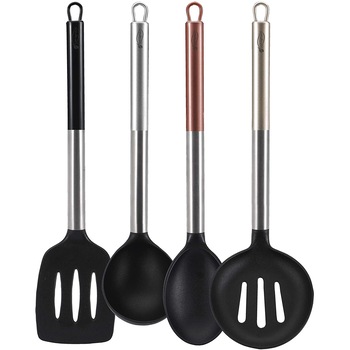 Set ustensile Bergner Neon, 4 piese Set ustensile Bergner Neon, 4 piese