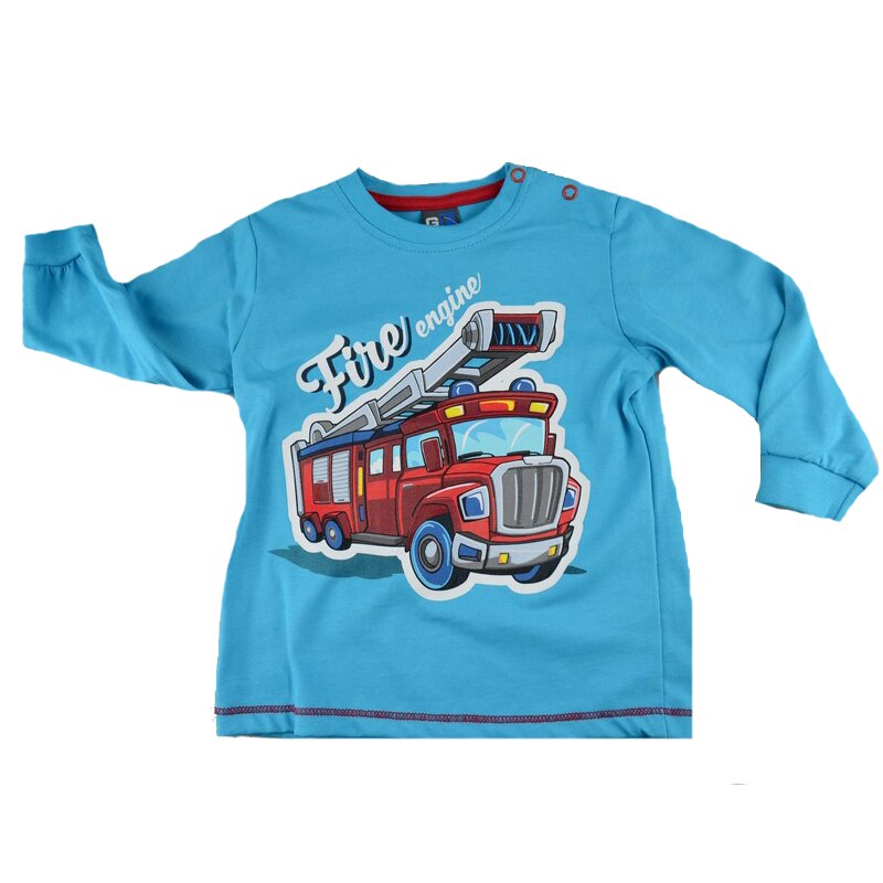 Bluza cu maneca lunga pentru baieti GT GT-5340AL, Albastru, 80