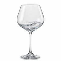 Set 2 pahare BOHEMIA CRYSTAL TURBULENCE pentru vin rosu 570ml