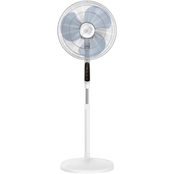Ventilator cu picior Rowenta Essential+ VU4440F0, functie AUTO OFF, telecomanda, inaltime ajustabila 1.3m, ecran LED, Alb Ventilator cu picior Rowenta Essential+ VU4440F0, functie AUTO OFF, telecomanda, inaltime ajustabila 1.3m, ecran LED, Alb