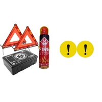 kit auto obligatoriu premium motor starter - trusa medicala 2xtriunghiuri stingator tip spray semn incepator exterior reflectorizant imagen 41_0_
0