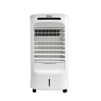 Ventilator cu racitor si purificator de aer mobil ZILAN ZLN-3826, Racire/Umidificare/Purificare, Telecomanda, Temporizator 1-15 ore Rezervor apa 10 l, Portabil Ventilator cu racitor si purificator de aer mobil ZILAN ZLN-3826, Racire/Umidificare/Purificare, Telecomanda, Temporizator 1-15 ore Rezervor apa 10 l, Portabil