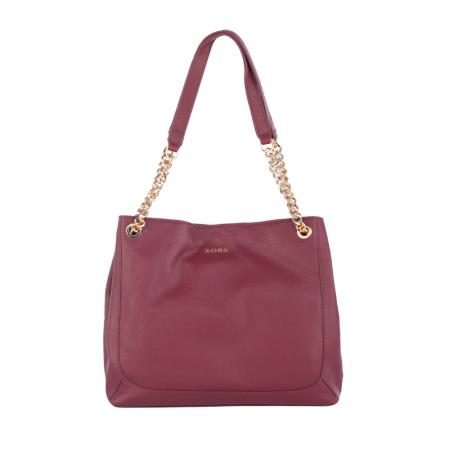 Geanta ROSSI RSL71126 , Piele naturala, rosu