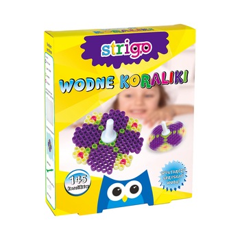 Margele creative Aqua Beads, Strigo, Jucarie titirez, 145 piese Margele creative Aqua Beads, Strigo, Jucarie titirez, 145 piese