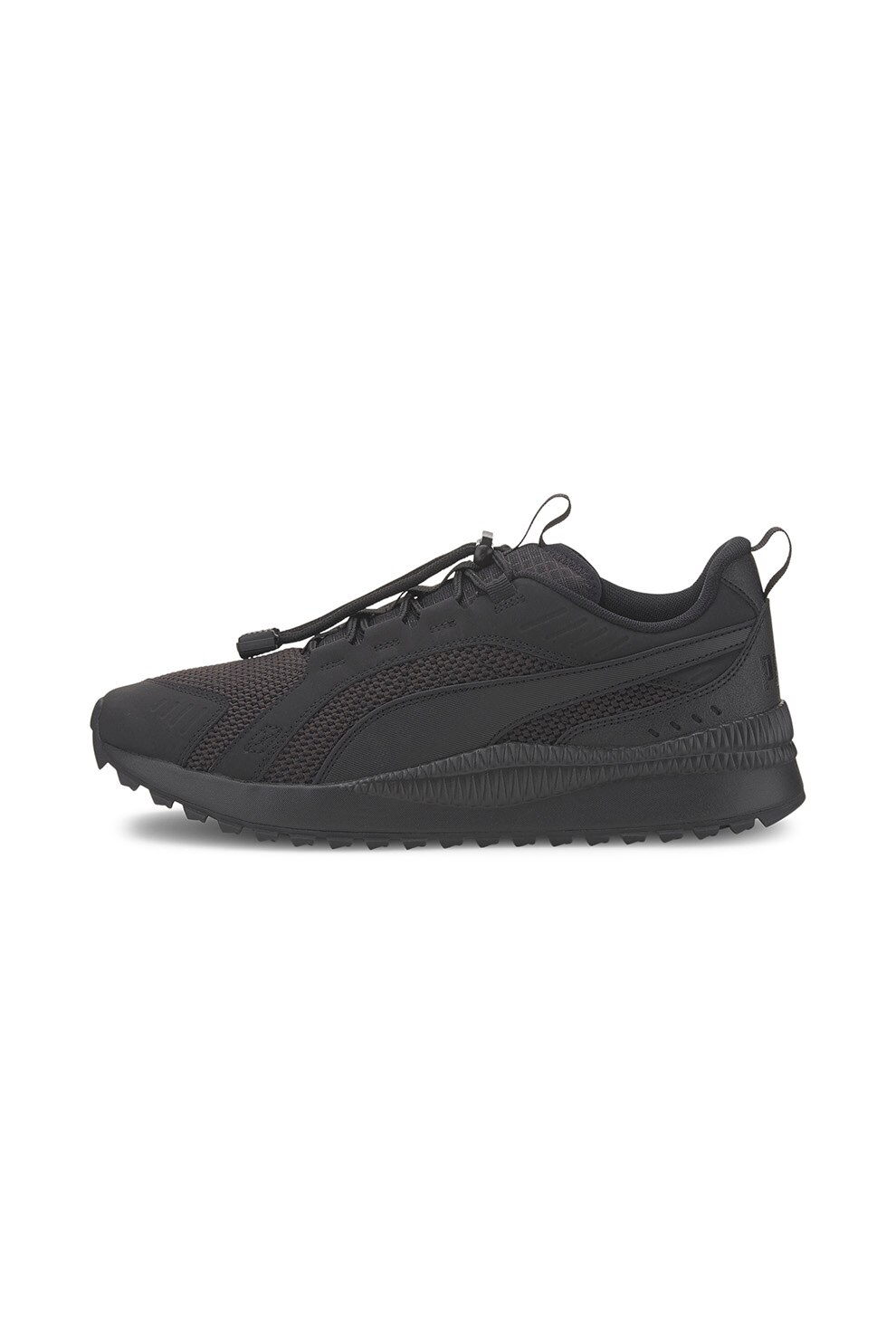 Puma, Pantofi sport Pacer Next Trail, Negru, 44.5
