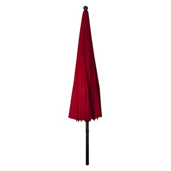 Umbrela de gradina, Muhler, U5053, Aluminiu/Poliester, Cu inclinare, 2.7 x 2.4 m, Rosu Umbrela de gradina, Muhler, U5053, Aluminiu/Poliester, Cu inclinare, 2.7 x 2.4 m, Rosu