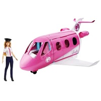Jucarie interactiva Barbie - Set Avion cu papusa pilot