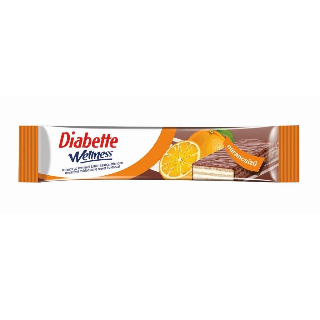 Napolitane diabette de portocale 26g
