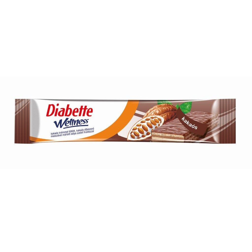 Napolitane diabette wellness de cacao 26g