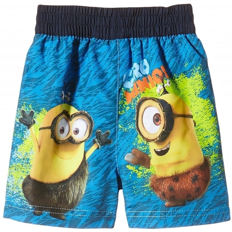 Sort de baie baieti, Minions, Albastru