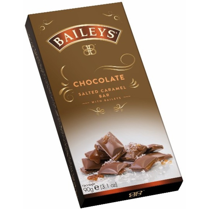 Ciocolata cu caramel sarat Bailey's, 90g