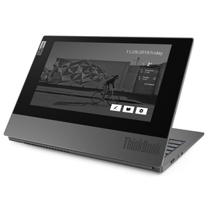 Лаптоп Lenovo ThinkBook Plus IML с Intel Core i5-10210U (1.60/4.20 GHz, 6M), 16 GB, 256GB M.2 NVMe SSD, Intel UHD Graphics, Windows 10 Pro, Сив