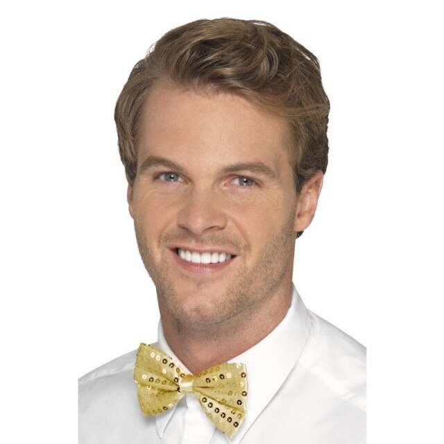 Papion auriu, cu paiete