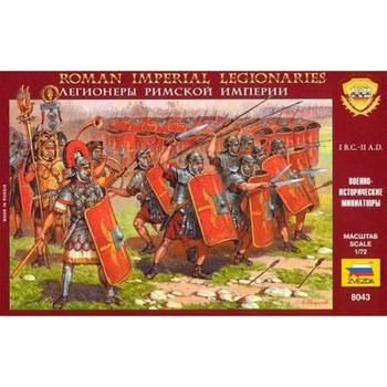 Set Figurine Soldati Zvezda Roman Imperial Legionaries I BC-II AD Century 52buc 1:72 ZVEZ 8043 Set Figurine Soldati Zvezda Roman Imperial Legionaries I BC-II AD Century 52buc 1:72 ZVEZ 8043