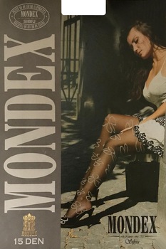 Dres dama Mondex, 15 Den, model 14, 2-S, Negru Dres dama Mondex, 15 Den, model 14, 2-S, Negru