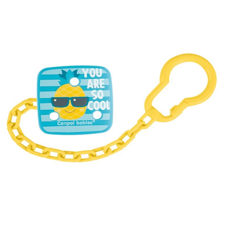 Lant pentru suzeta Canpol Babies 2/437G, Multicolor