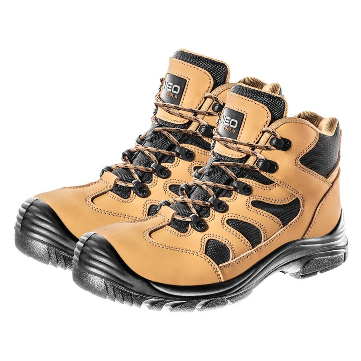 Bocanci, ghete de lucru din nabuc pentru siguranta, Neo, nr.46