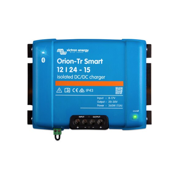 Convertor cu charger Victron Energy DC-DC Orion-Tr Smart Isolated 12/24-15 (360W)