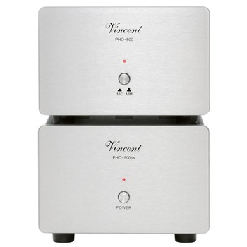 Preamplificator Phono Vincent PHO-500, argintiu Preamplificator Phono Vincent PHO-500, argintiu