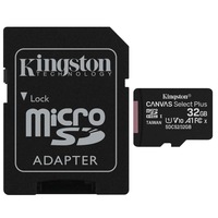 card memorie kingston microsd canvas select plus sdcs232gb 32gb clasa 10 uhs-i  adaptor imagen 36_0_
0