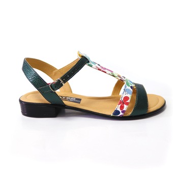 Sandale Joase Comode din Piele Naturala Mateo Shoes, Verde Sandale Joase Comode din Piele Naturala Mateo Shoes, Verde