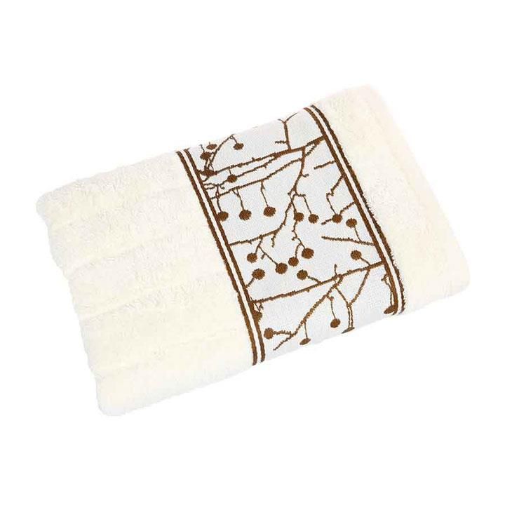 Prosop Bambus Wave Crem 50x90 cm