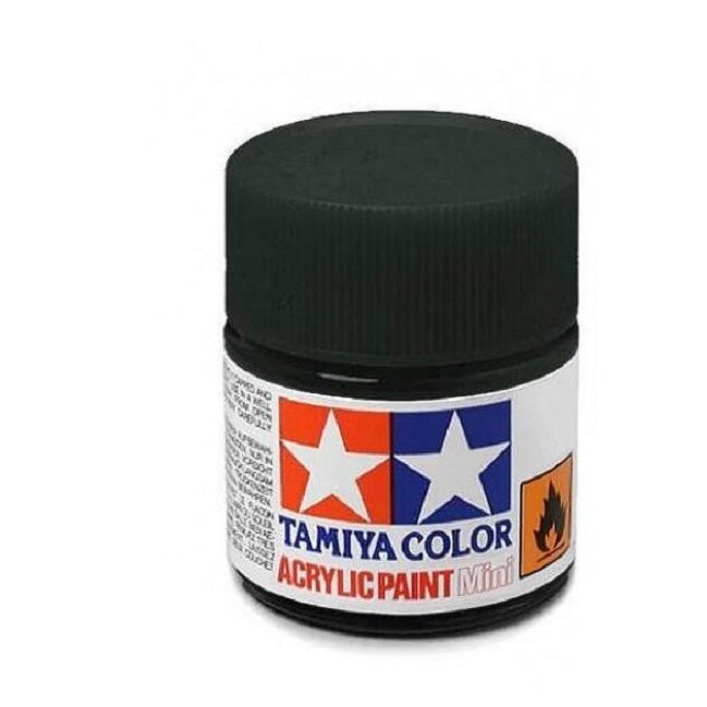 Vopsea pentru modelism acrilica Tamiya 81327 XF-27 Black Green (matt) 23ml Tam 27