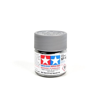 Vopsea acrilica pentru modelism Tamiya 81716 XF-16 Flat Aluminium (matt) 10ml TAM XF161 Vopsea acrilica pentru modelism Tamiya 81716 XF-16 Flat Aluminium (matt) 10ml TAM XF161