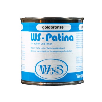 Vopsea Patina timpului WS, Aur-Bronz, antichizare fier forjat, 250 ml Vopsea Patina timpului WS, Aur-Bronz, antichizare fier forjat, 250 ml